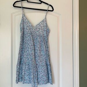 Blue flower dress